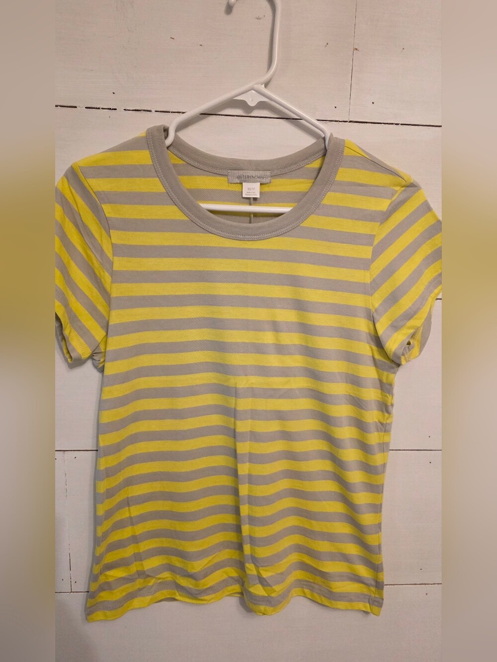 NWOT Outerknown Striped Tshirt